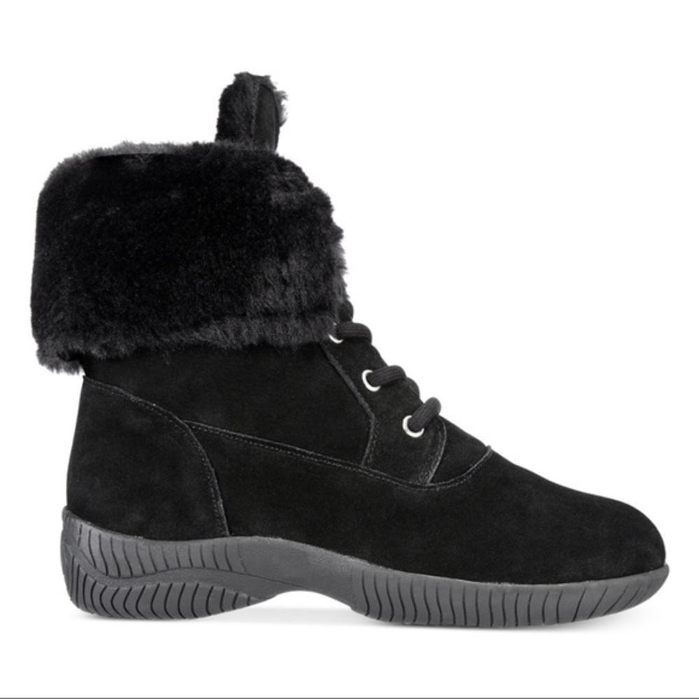 New Style & Co Angiee Lace-Up Cold Weather Boots - Picture 3 of 6